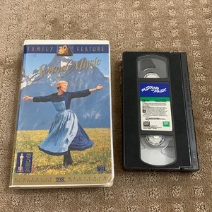 The Sound of Music VHS and Box
